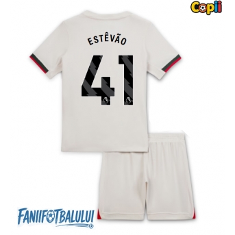 Chelsea Estevao Willian #41 Echipament de Fotbal Replică 2025-26 Copii Deplasare (+ Șorturi)